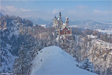 Neuschwanstein Catle in the winter #8