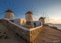 Mykonos windmills