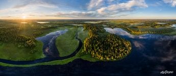 Vodlozero National Park, Republic of Karelia, Russia