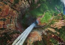 Churun-meru (Dragon) falls, Venezuela Churun-meru (Dragon) falls, Venezuela