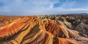 Danxia Colorful Mountains, China