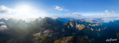 China, Huangshan mountains