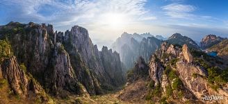 China, Huangshan mountains