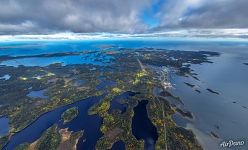 Solovetsky Islands in autumn