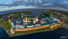 East Side of Solovetsky Monastery