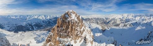 Dent De Burgin, 2739 meters high