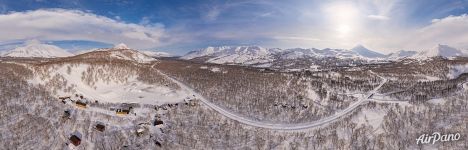 Bird’s eye view of the Snow Valley