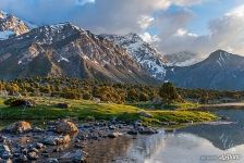 Fann Mountains. Kulikalon Lake