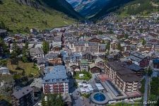 Zermatt from above