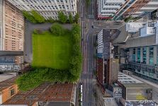 Near former building of the Belfast Metropolitan College