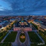 Belfast City Hall from above