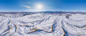 Early spring in Chara Sands