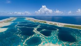 Explosion of colours and textures on the most beautiful atoll in the world