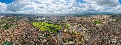 Meknes from an altitude of 200 meters