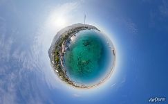 Ghandour public beach. Planet