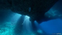 Diving in Blue holes