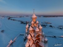 Church of the Transfiguration in winter