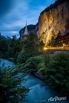 Lauterbrunnen. Lütschine river