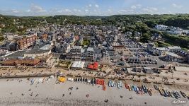 Over Etretat Town