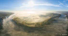 Fog over the Danube