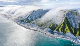 White cliffs of Iturup