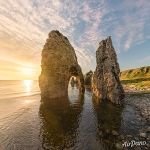 Rocks of the Golden Bay