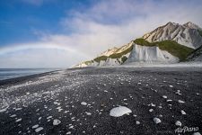 Rainbow over the Sea of Okhotsk