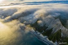 White cliffs from above White cliffs from above
