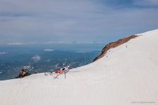 Wedding atop a volcano. Kamchatka