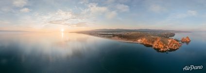 Saraysky Bay, cape Burkhan