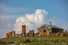 Medieval Armenian cemetery