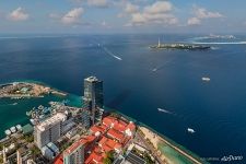 Indira Gandhi Memorial Hospital. Maldivian Skyscraper