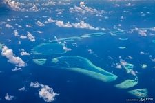 Maldives from above