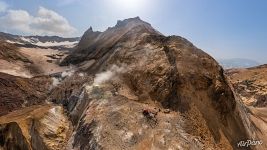 Mutnovsky volcanoб caldera at summer 3