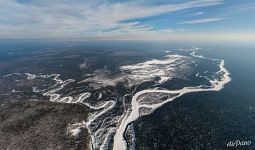 Over the Pechora river