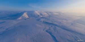 Winter morning on the Polar Urals #4