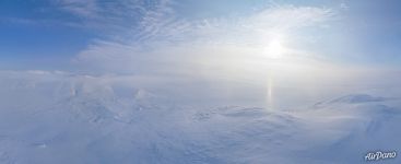 Winter morning on the Polar Urals #6 Winter morning on the Polar Urals #6