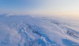 Winter morning on the Polar Urals #8 Winter morning on the Polar Urals #8