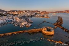 Venetian fortress in Naoussa town at sunrise #1