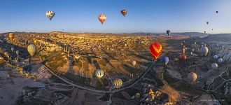 Balloons above Cappadocia #8