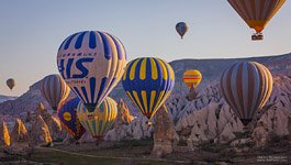 Balloons above Cappadocia #3 Balloons above Cappadocia #3