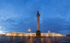 Palace Square at night #2