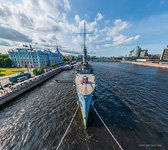 Bow of the cruiser Aurora