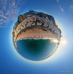 Copacabana beach. Planet