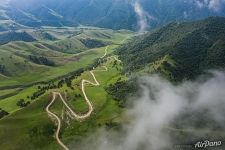 Clouds over the Caucasus