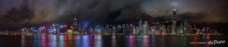 Hong Kong at night