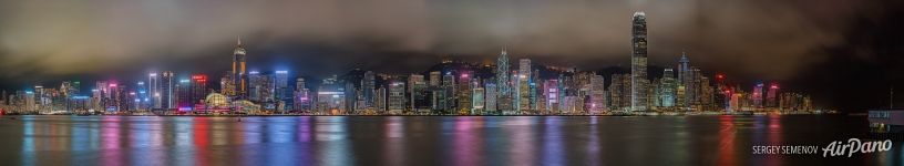 Hong Kong at night